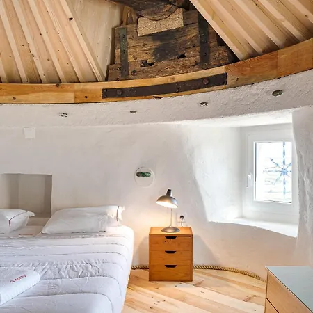 New! Windmill In The Midst Of Nature Mafra