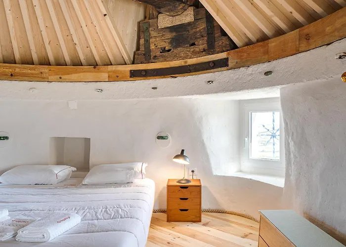 New! Windmill In The Midst Of Nature Mafra